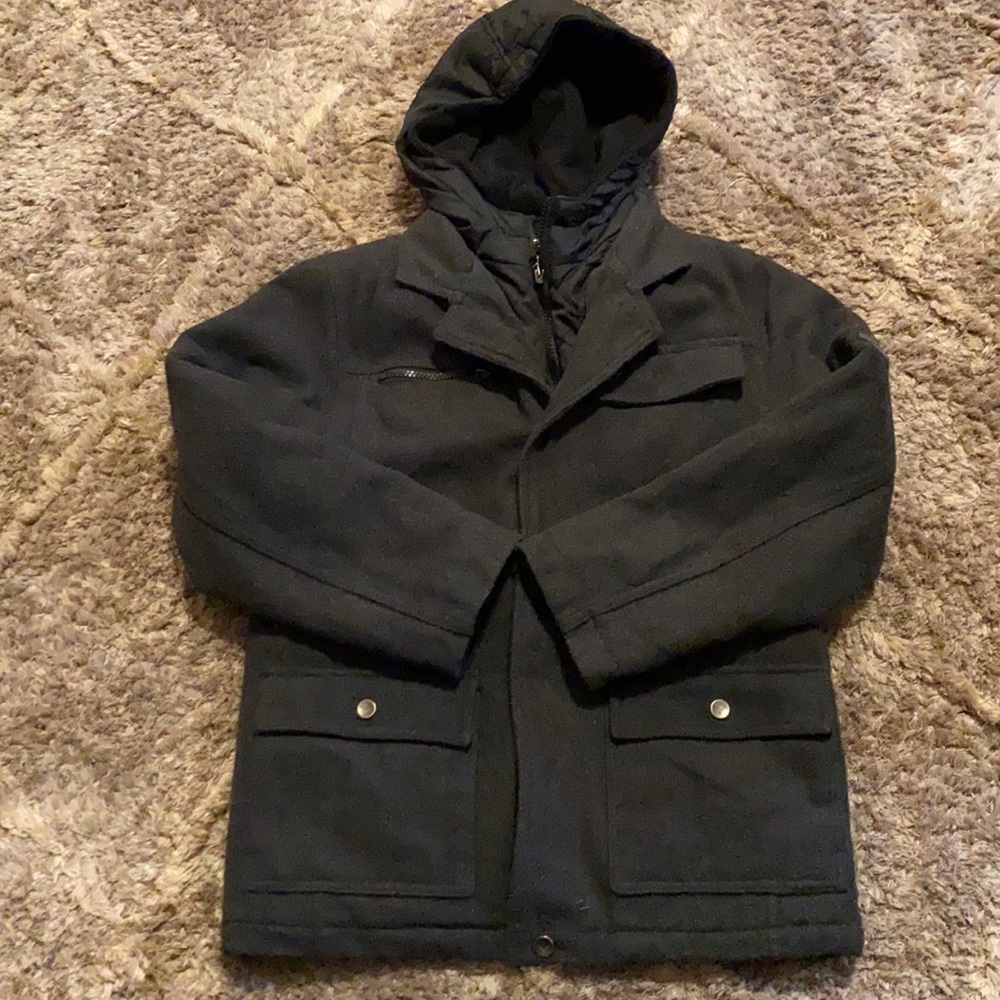 Hawks & Co Boys Pea Coat.